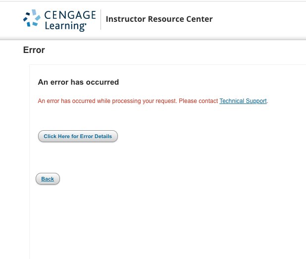 monicarysavy's tweet image. Hi @CengageLearning! Is your instructor dashboard down? I attempted to login the Instructor SSO site but nothing ever loads and I see error messages. #Cengage #CengageLearning 

See: instructor.cengage.com/ssoinstructor/…