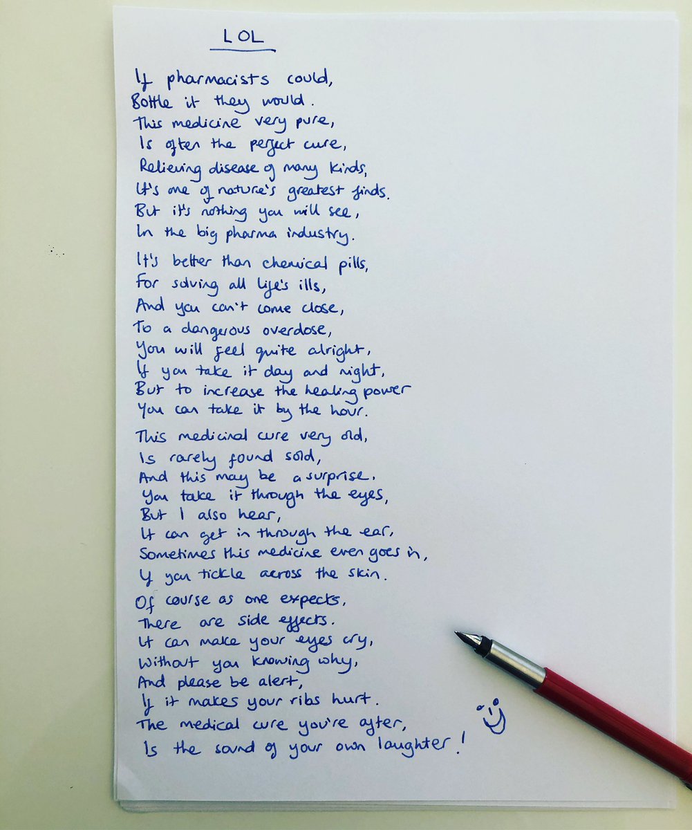 kingdomrhymes's tweet photo. Check out this poem book 📚 https://t.co/HH96VkFHrn. Today’s poem LOL 😆 @CovidPoetry #PoetryHub #poetry #laughteristhebestmedicine #tuesdayvibes https://t.co/vHTUIQe1w1