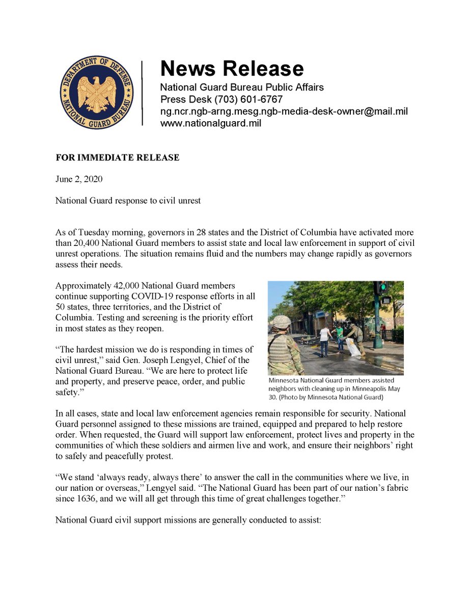 National Guard tweet media