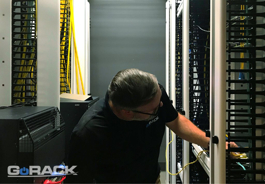 Our Senior Network Engineer, Jamie P., doing an afternoon audit.

He's making sure everything is a Go!

#ilovejax #jacksonville #datacenter #colocation