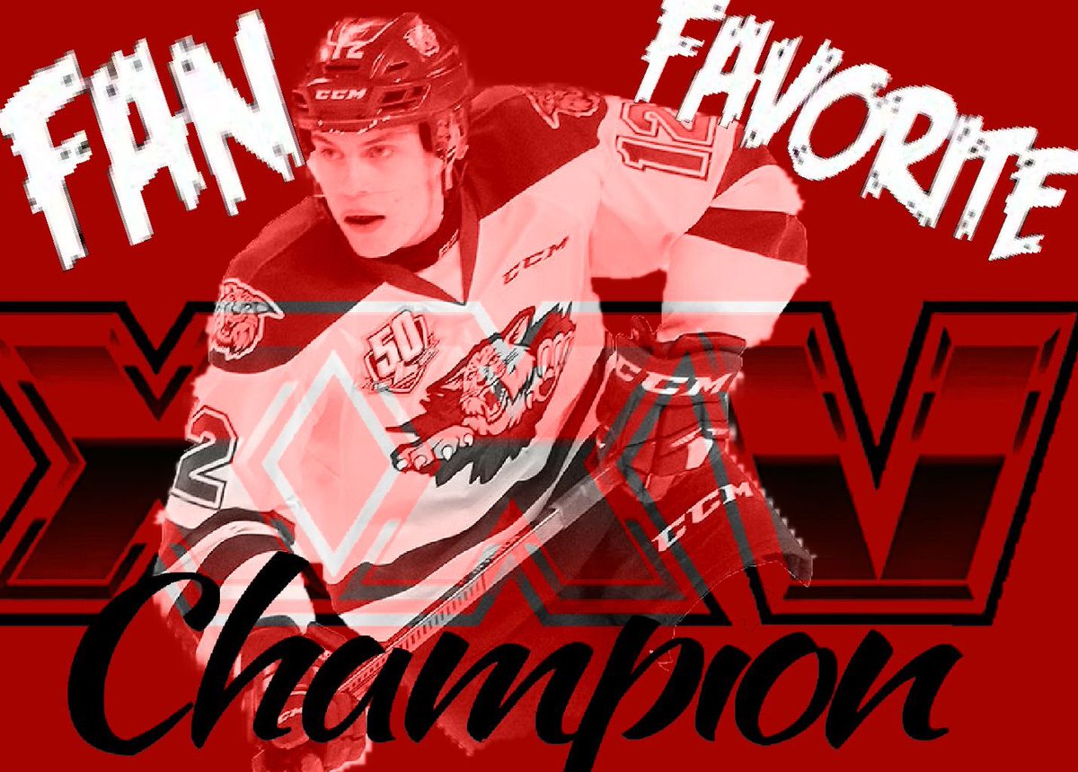 MonctonWildcast's tweet photo. CONGRATS to Jeremy McKenna(@pipesmac12) on being voted the Wildcats 25th Anniversay Fan Favourite!
Over 400 votes total, congrats as well to Christian Gaudet(@CoachGoody12) on a great run!
#25thAnniversary #AvenirCentre
#MonctonColiseum #WildcatsXXV #SummerSideSniper https://t.co/gF2Jk5BOyz
