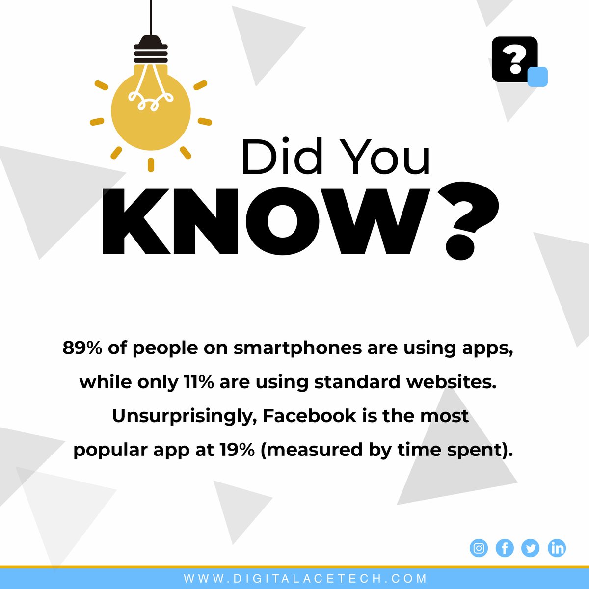 DigitalAceTech's tweet photo. From powerful stats to the most accurate marketing trends, we bring you only the best information! Follow us for informative content!
#Informative #Content #contentmarketing #smartphones #app #facebook #instagram #socialmediamarketing #DigitalAceTech https://t.co/Zc4YZPFlBz