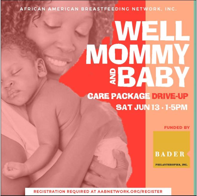 AABN’s Well Mommy &amp; Baby Care Package Initiative will provide essential and educational supplies to 250 #MKE families. The Drive Up event will take place on 6/13/20 at Mount Zion Missionary Baptist Church, 2207 N. 2 St. Online registration is required. 
pos.li/2fwgtx