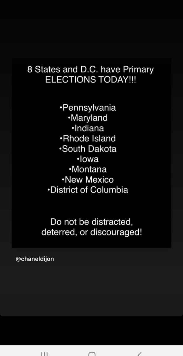 kerrie702's tweet photo. Be heard.  VOTE!!! https://t.co/6PDHiG7Tj5