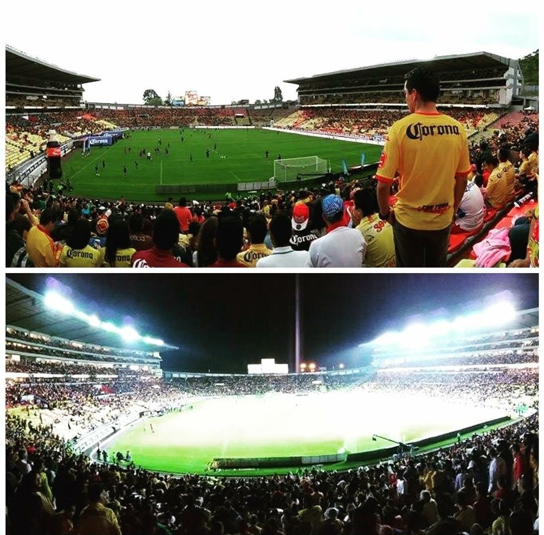 ChetitosFC's tweet photo. @FuerzaMonarca Adiós a uno de los mejores estadios en los que hemos estado. Un equipo histórico que jamás debió irse. ¡Hasta Pronto! https://t.co/9zsBUvDO01