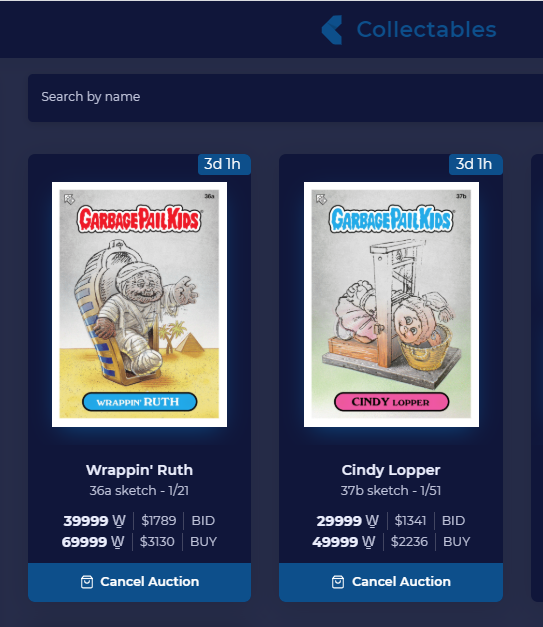 eoswatchdogs's tweet photo. Here's a couple ULTRA RARE 1st mint Sketches from the @topps @ToppsDigital #GPK series 1 #NFTs launched on the #WAX #Blockchain 

Happy Hunting
https://t.co/yriDVus6RG

Here's the guide to get them:
https://t.co/fIOdah081R

Retweet and comment your WAX account for a random draw♥️ https://t.co/xmLuqPPgjU