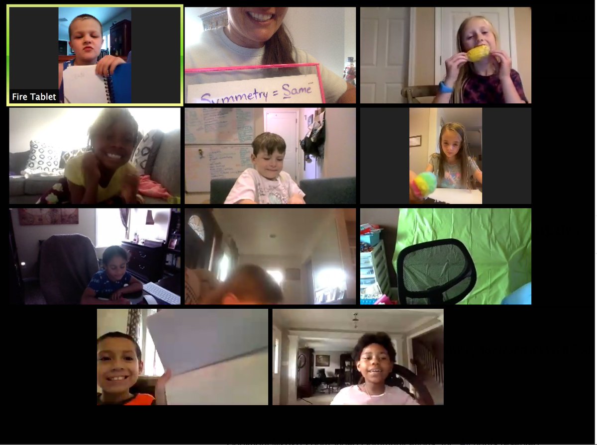 Team Math Zoom!  This team found lines of symmetry everywhere-even their names!!
<a href="/IWCSchools/">Isle of Wight County Schools</a> <a href="/CarrolltonES/">Carrollton Elementary School</a>