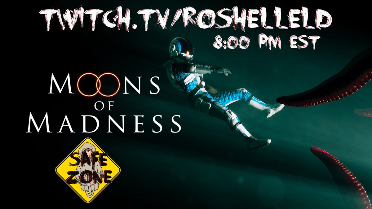 The last time I was "in space" fluffy chased me, I screamed a lot! Join me tonight twitch.tv/roshelleld 8Pm EST playing #MoonsOfMadness! #horror for the win! #viewerschoice #giftcards #safezone <a href="/TheMrLeafs/">MrLeafs</a> <a href="/Captain_Madmut/">Captain_Madmut</a> @Soulless_Havok <a href="/TwitchShareRT/">Twitch Share</a>