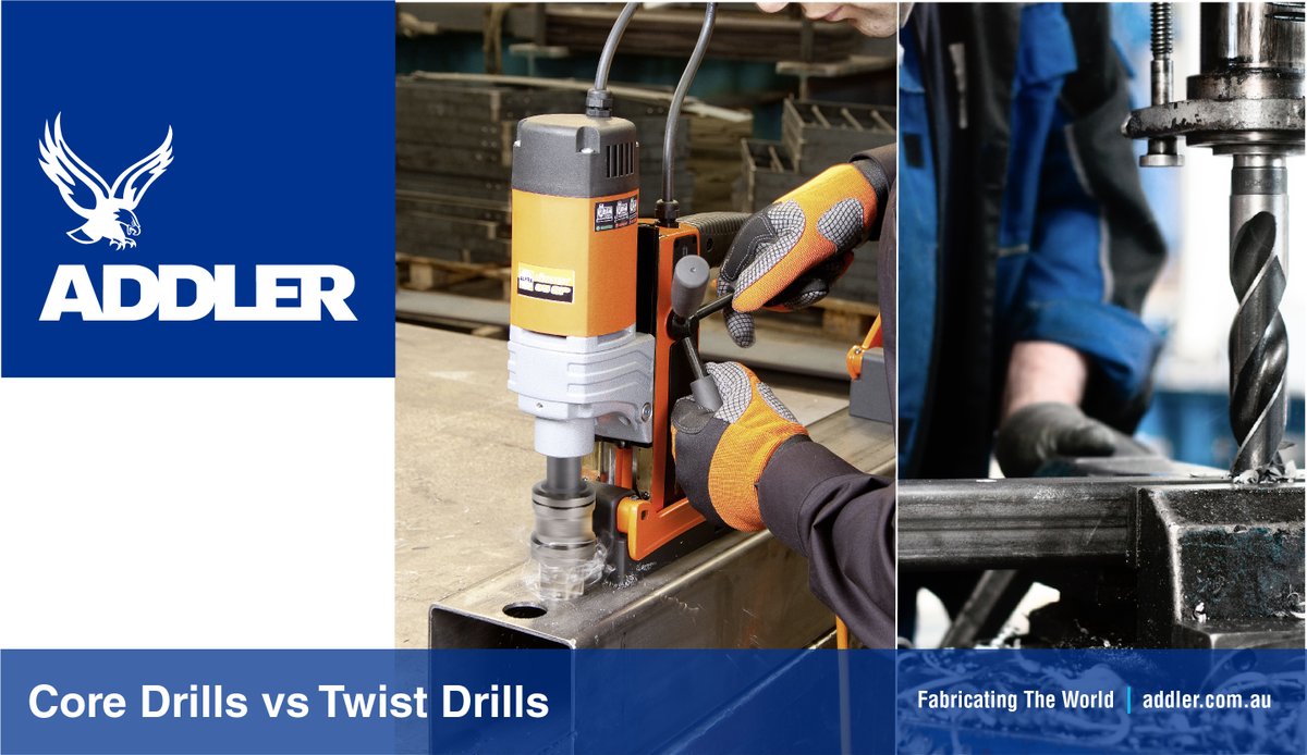 ADDLER_Group's tweet photo. FOUR REASONS CORE DRILLS ARE BETTER THAN TWIST DRILLS

Read the four reasons here ... https://t.co/3FVo32m85F

#ADDLER # #HelpingMetalFabricatorsSucceed #steel #engineering #stainlesssteel #manufacturing #metalworking #steelfabrication #metalfabrication #welding https://t.co/sqBYknrL4l