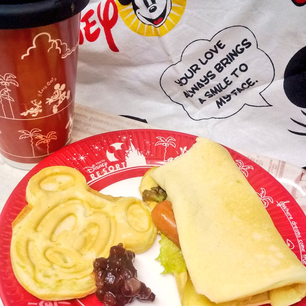 ディズニーワッフル