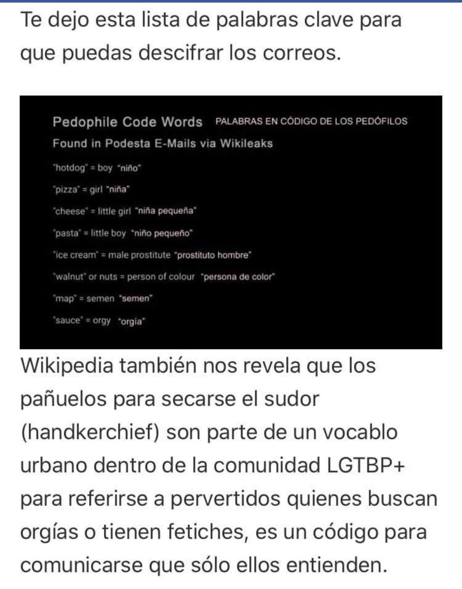 S_antunezz's tweet photo. Parte tres:

#YUMMY #PIZZAGATEISREAL #ANONYMOUS #CasaBlanca https://t.co/a1YqrTm06r
