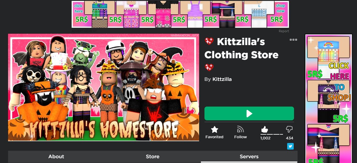 Kittzilla Heaven On Twitter When Roblox Gives You Both Of Your Ads While You Are On The Page You Are Advertising - group banner ad 2 roblox