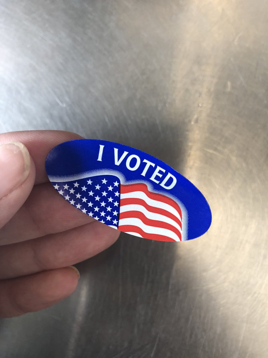 RyleeSoltis's tweet photo. Young people, I can not stress this enough. Get out there and vote! No election is ever too big or small! I worked a 10-hour shift, while 5 months pregnant (exhausted) , car in shop and still made it to the polls!!! No excuses!!! #VoteOutHate #vote https://t.co/cJoMTF0RQq
