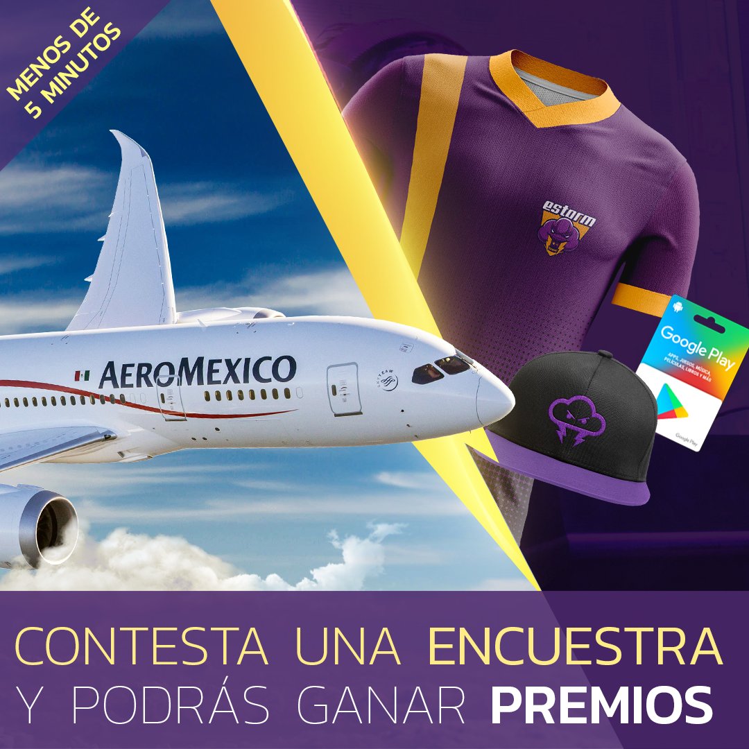 ¡Gana premios con la tormenta🌩️! participa con nosotros y gana una de las grandes recompensas que tenemos para ti.

⚡️estorm.gg/promo

📆vigencia hasta el 30 de junio.
#GoESTORM 🌩️