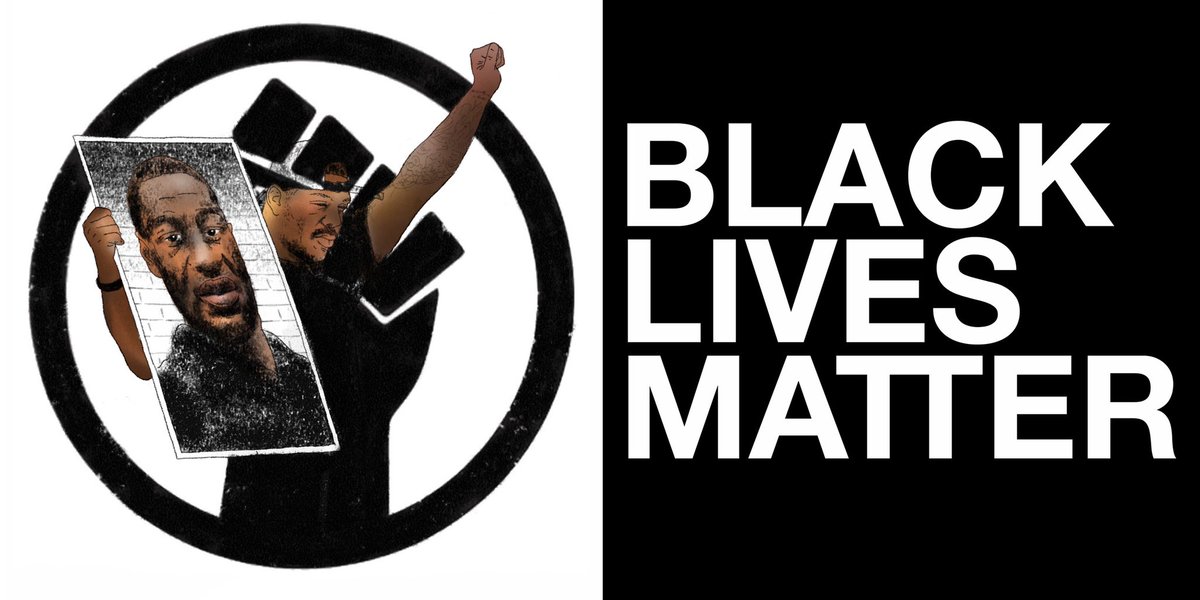 #BlackLivesMatter  

Drawn from a photograph by <a href="/jerry_holt/">Jerry Holt</a>, shared with permission from him + the Minneapolis <a href="/StarTribune/">The Minnesota Star Tribune</a>