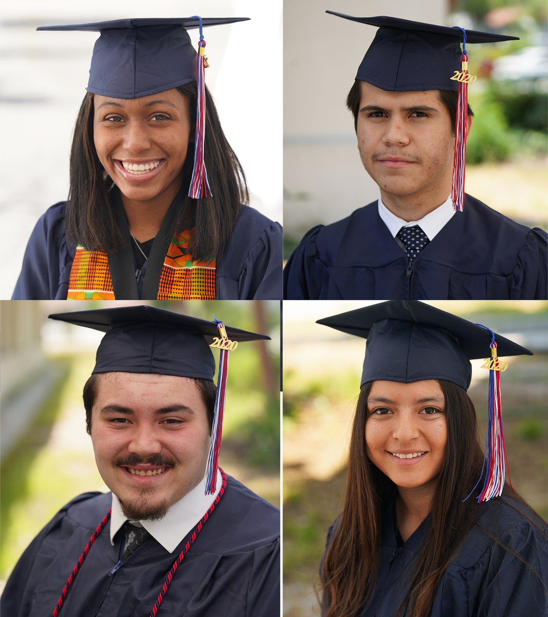 Celebrating our Manwani Family Scholarship recipients - Kahlani Banks, Elias Gallegos, Arthur Hoyes, &amp; Indira “Ashley” Vera. Scholarships are managed by PEF and awarded yearly to students at Marshall.  Meet our amazing scholarship winners here: ow.ly/hmJ950zX5h3 #PUSDproud