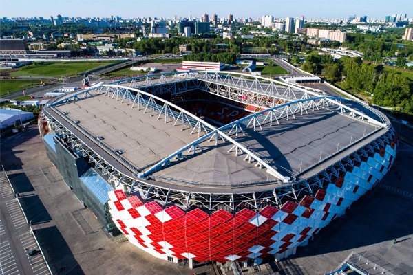 Стадион лукойл москва. Стадион открытие Арена. Открытие банк Арена стадион.