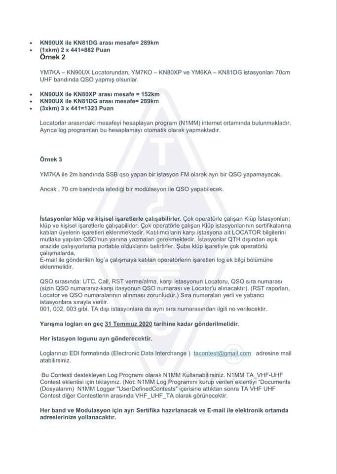TRAC - TÜRKİYE RADYO AMATÖRLERİ CEMİYETİ tweet media