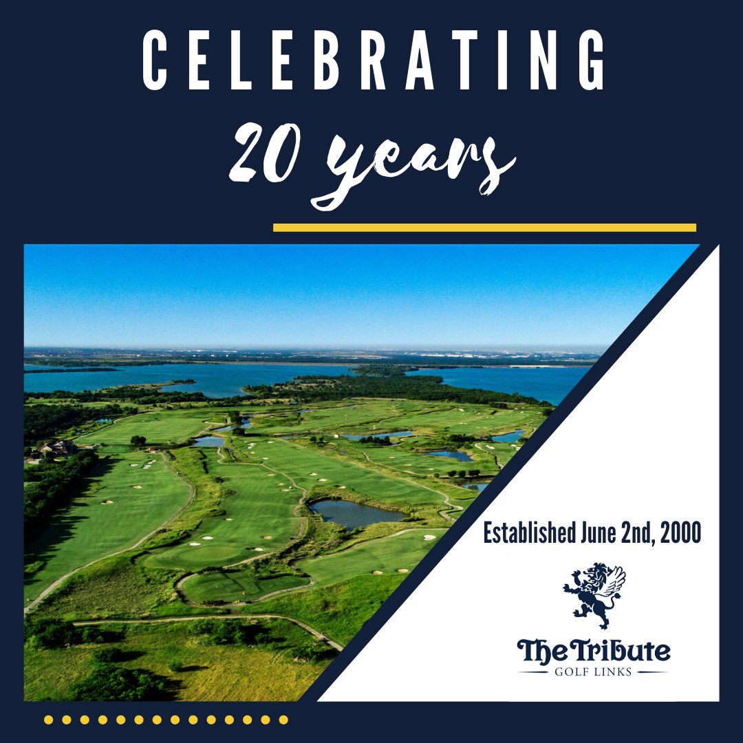 Happy Birthday Tribute Golf Links!
As we enter our 20th year, we are excited to continue our journey under the “Golf Clubs at The Tribute” umbrella. To keep up with us, be follow @oldamericangc as we consolidate our social media accounts

#happybirthday #golfclubsatthetribute