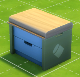 GreyzoneSims's tweet photo. I may just be a recolor artist but I'm working hard!

This toybox:
Retextured wood (Tiny Living texture!)
Revamped color palette
Removed icon on side 
Removed blemish to the right of the handle 

Whole brand new box 
#sims4 #thesims4 #sims4cc #ts4cc #maxismatch https://t.co/Jp0LaTYP52