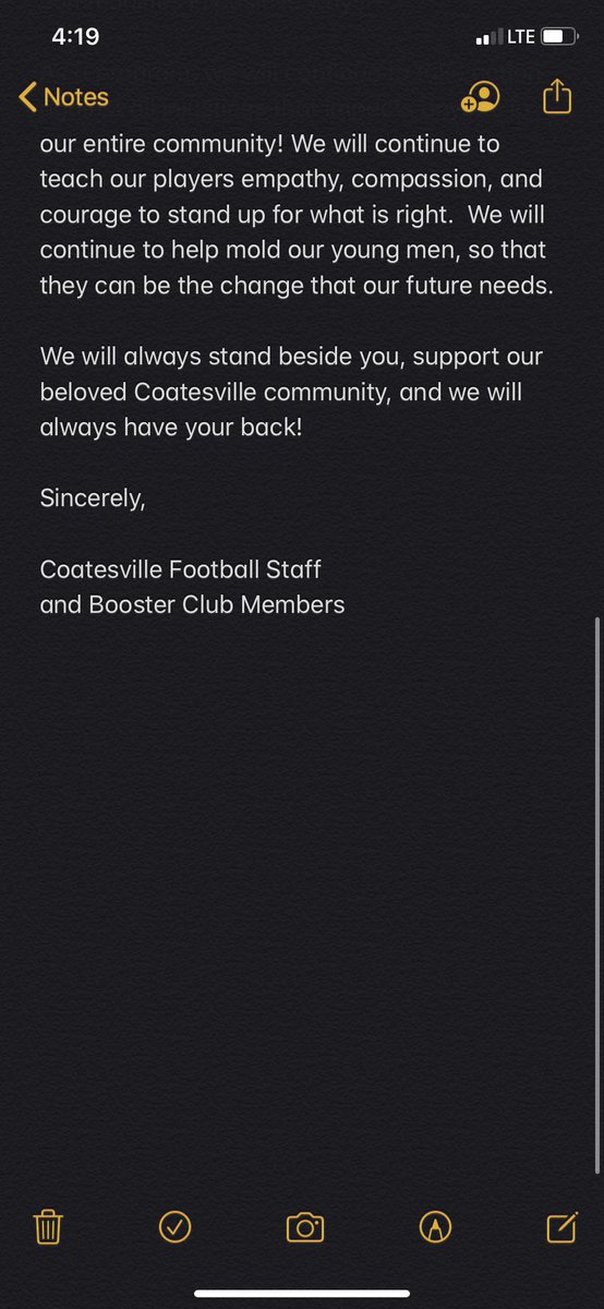 Football_Cville's tweet photo. To our Coatesville family: ✊🏼✊🏽✊🏾✊🏿❤️🖤 https://t.co/XyLWXk2Jc5
