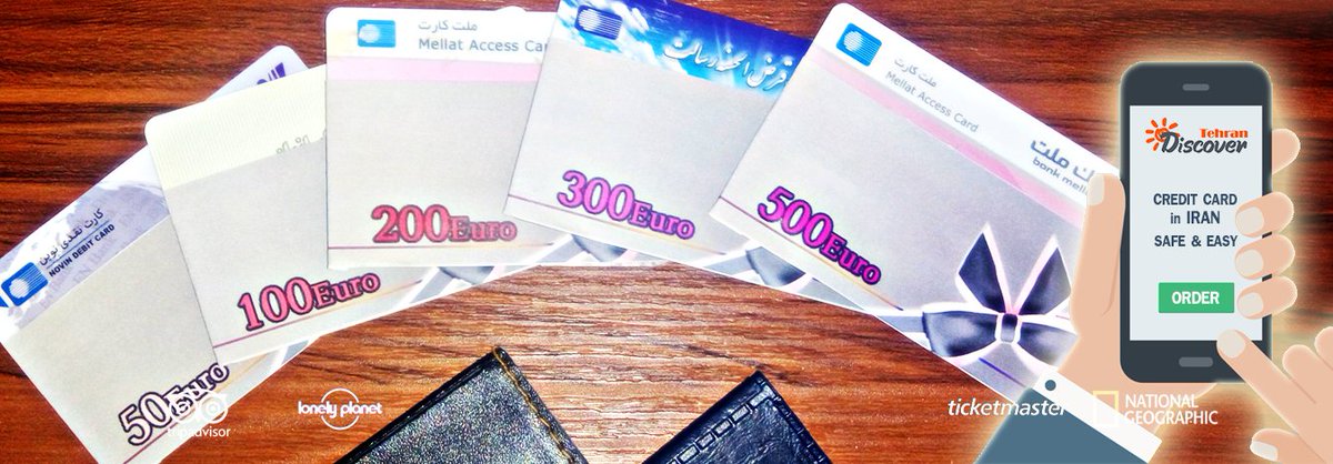 DiscoverTehran's tweet image. Do you know how to get the Persian Credit card by online?
#discovertehran provides you the Persian Card anywhere you are.

#persiancreditcard
#iraniancard
#iraniancreditcard
#iraniandebitcard
#discover_tehran