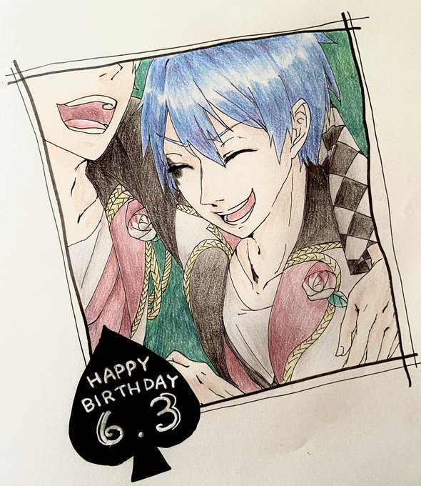 #デュース・スペード誕生祭2020
#ツイステファンアート 
デュースくんおめでとう〜!!みんなといっぱい笑ってくれ!!!! 