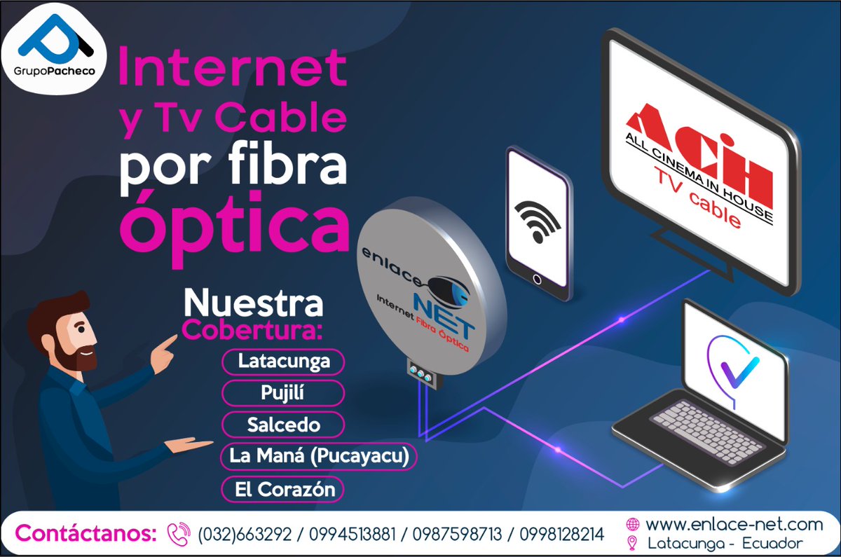 La Gaceta on Twitter: "#Publicidad 👇👇👇 Internet y Tv Cable por fibra  óptica. Informes 0994513881 https://t.co/pTyMTiqYgD" / Twitter