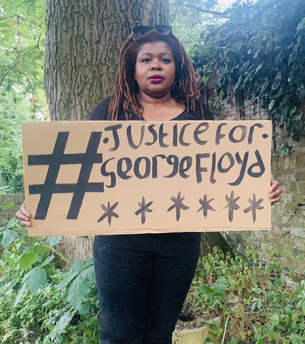 DistancedR's tweet image. Join a virtual protest for justice for #GeorgeFloyd by posting an image holding up your message of solidarity.

Please tag
@DistancedResistance
@DistancedR

#distancedresistance
#blackouttuesday
#saytheirnames
#protests2020
#TakeAKnee
#BlackLivesMatter
#BlackLivesMatterUK