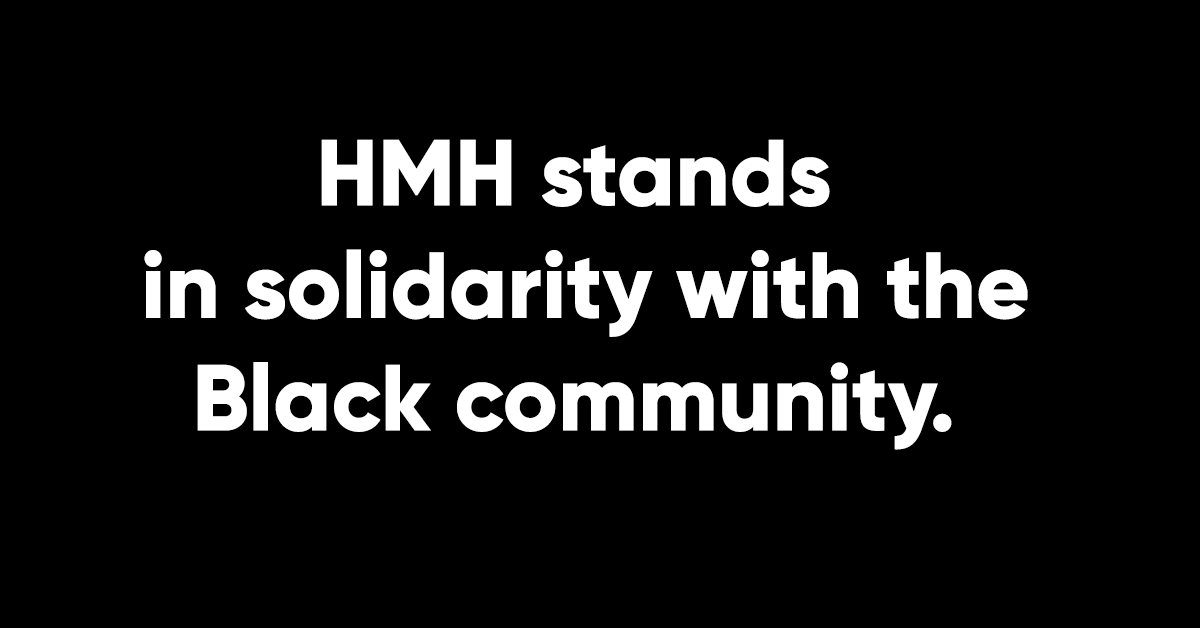 HMHCo's tweet photo. To our community, we understand that you are hurting, and we support you. 

We are ready to listen and work together in pursuit of long overdue change. https://t.co/LHupNbZs8S