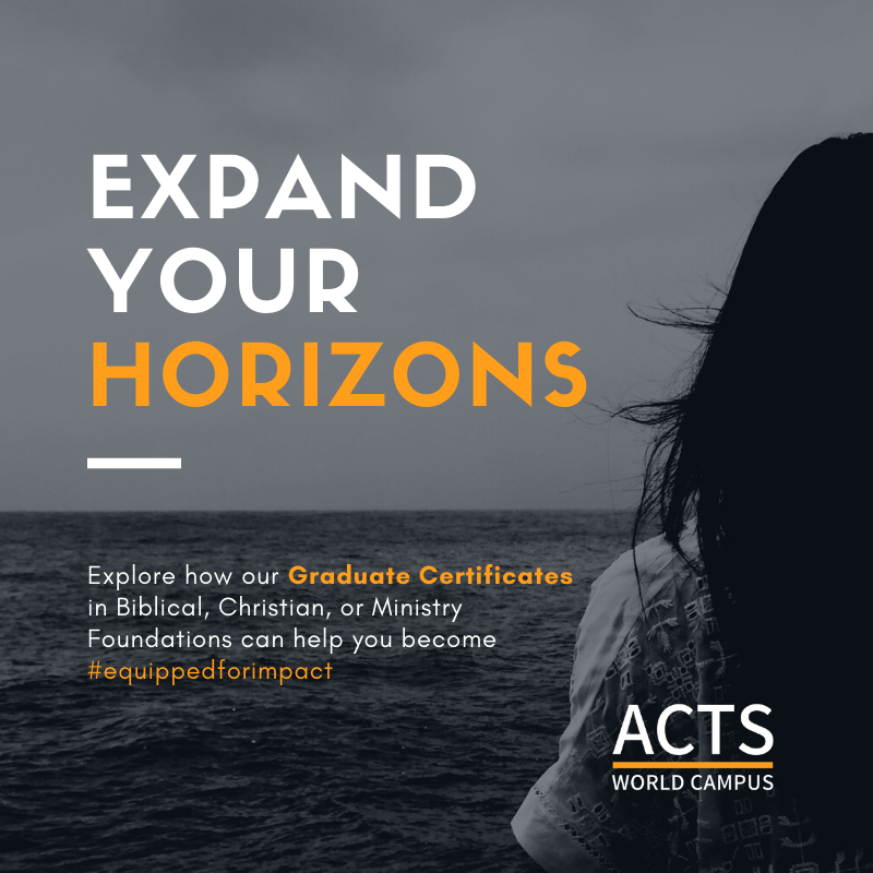 ACTSWorldCampus's tweet photo. Is God calling you to expand your horizons in knowing and serving Him? Explore our new 4-course Graduate Certificates, each designed to help you to know God better and serve Him more effectively. Link in bio. Join us, and come be #equippedforimpact
•
Powered by @mbseminary https://t.co/mudOUcGzFL