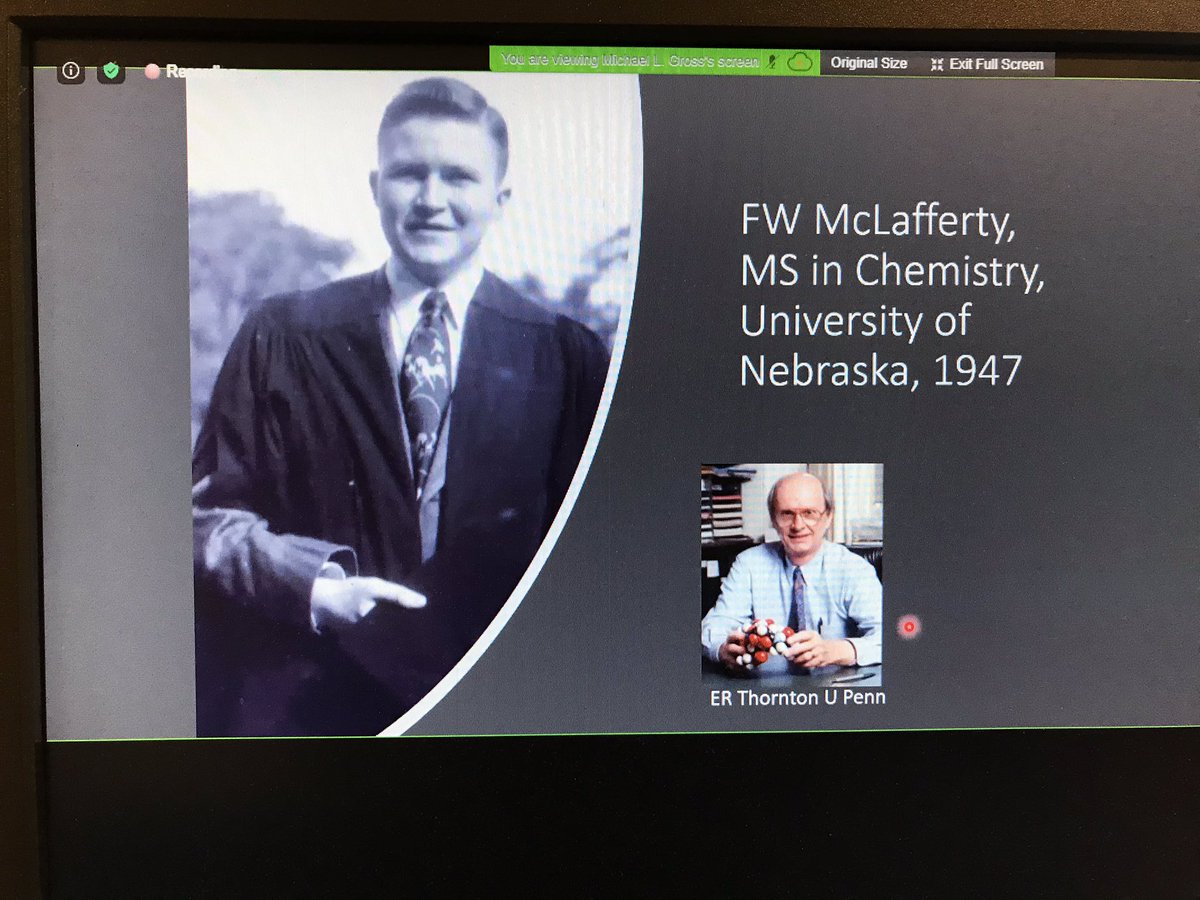 LingjunLi2's tweet image. Congratulations to Mike Gross on his well-deserved ASMS John Fenn Distinguished Contribution Award! From Mike’s talk we learned that his journey to the study of protein folding started with laundry folding at young age.@asmsnews #ASMS2020