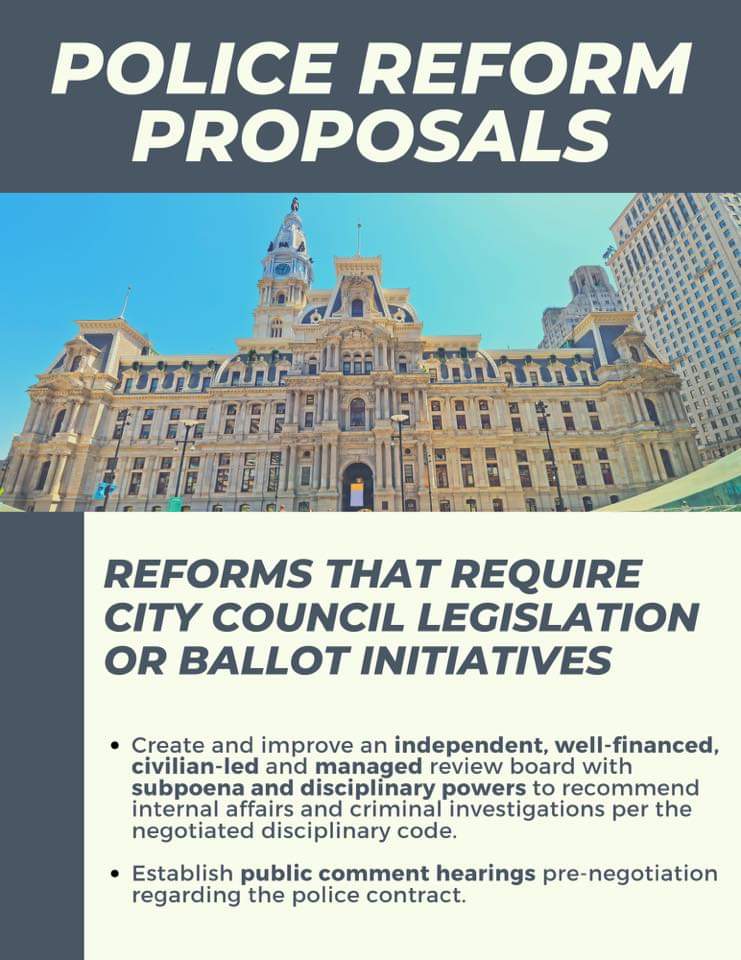 MrErnestOwens's tweet photo. Updates to other measures, people, and proposals involved. #PhillyProtest https://t.co/ZQLRAts80S