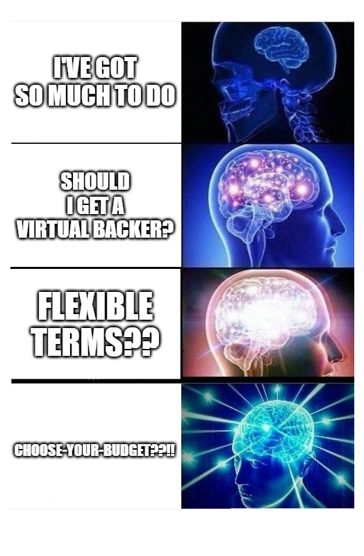 virtualbacker's tweet photo. With Virtual Backer, you won't have to worry too much with the budget as we still have the CHOOSE-YOUR-BUDGET PROMO up. Our terms are also FLEXIBLE!

Hurry! More and more Virtual Backers are getting hired each day!

Send us a message now!

#virtualassistant #business https://t.co/uptCCT0SB9