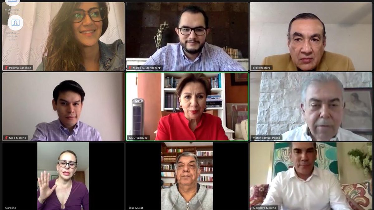 Estamos trabajando en la construcción de la agenda para nuestra #AsambleaXXIII, ¡les comparto la reunión de hoy! 👋🏼