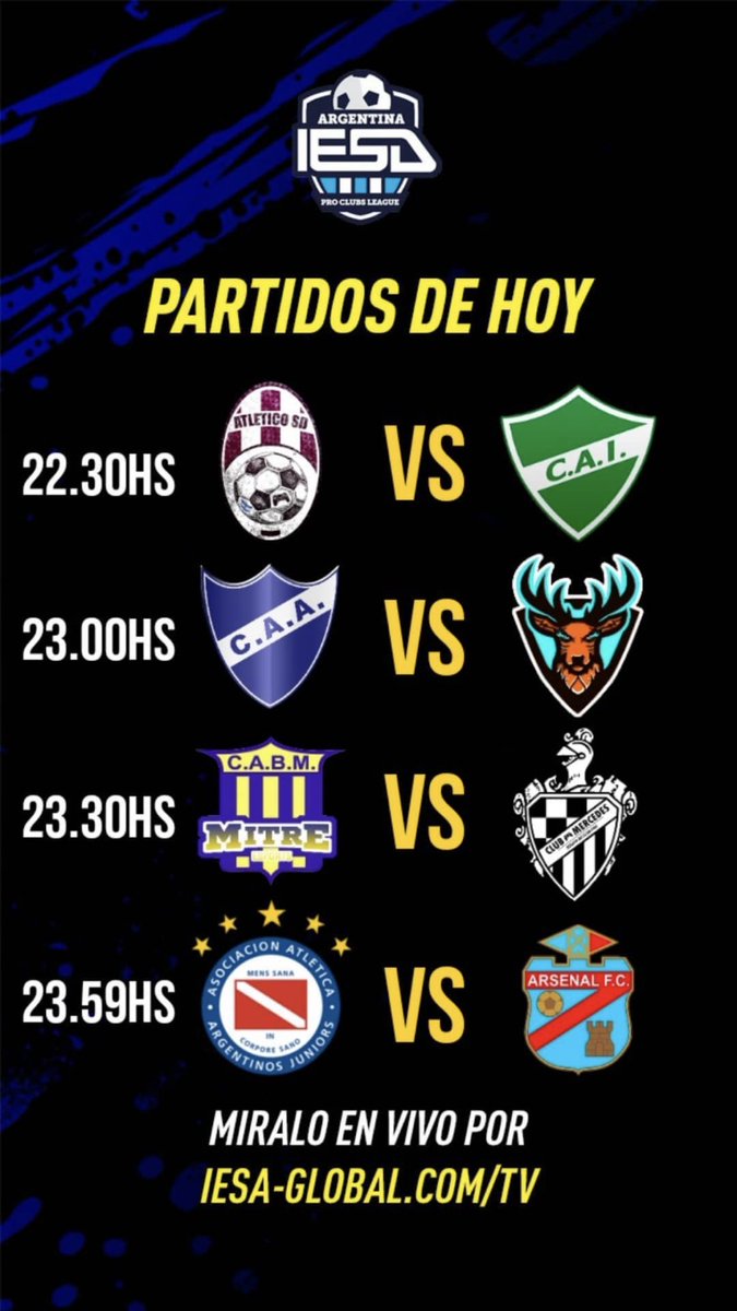 whitelm10's tweet photo. Hoy salimos en vivo por IESA, arranca con todo la temporada. VAMOS MITRE!!

@IESAArgentina https://t.co/C26ppO2IkO