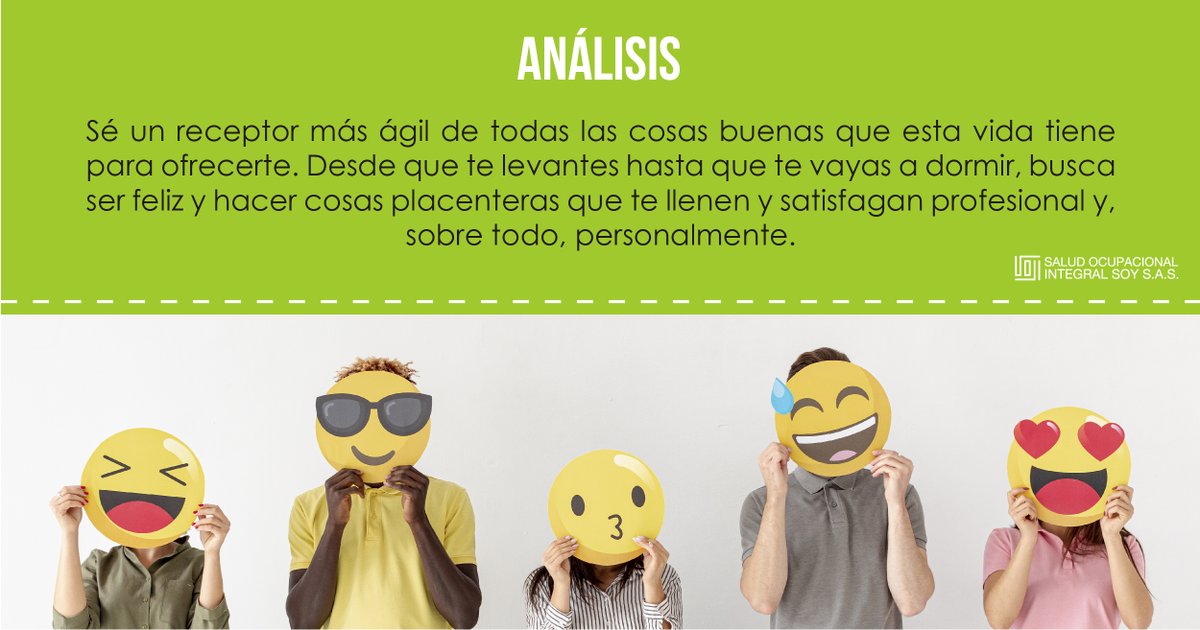 SOY_Integral's tweet photo. Es tiempo de hacerse un análisis, te invitamos este día a reflexionar y a pensar en positivo. #FelizMartes #Relfexión #Análisis  #Tips #YosiSoyPositivo ☺️☺️ https://t.co/SKIGBueQ0n