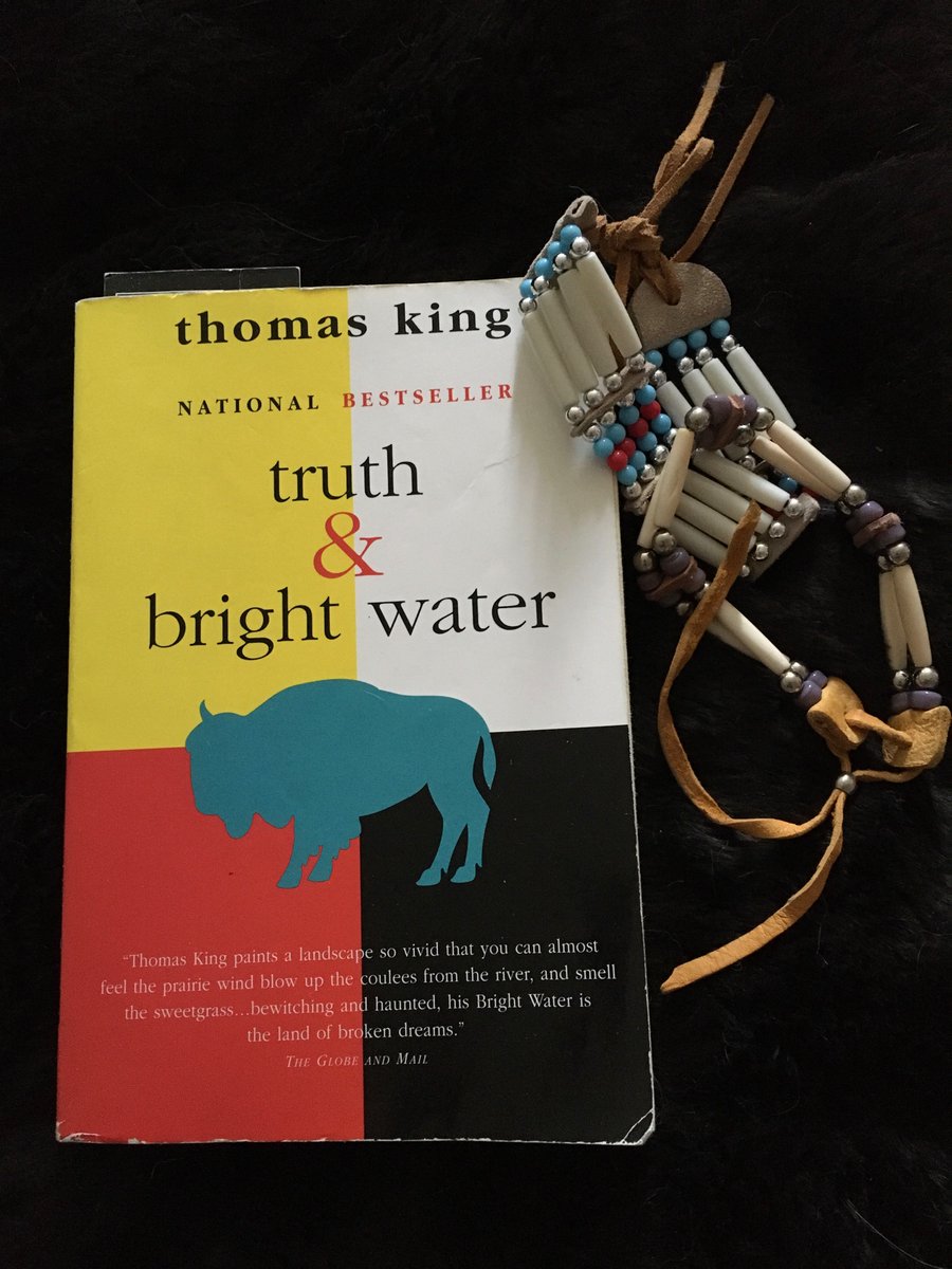 Currently reading Truth & Bright Water by #ThomasKing #NativeBook #NativeAuthor