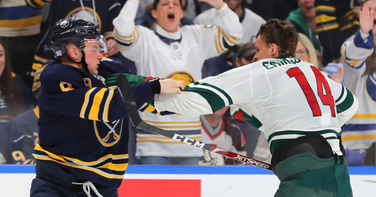 CoachsCornerDC's tweet image. Buffalo misses the playoffs again, 9 years in a row. Feel sorry for Eichel. Sabres had 3 fights this year and less than 20 hits per game. You think some of the 19 players who scored less than ten goals might get mad and drop the gloves or throw a hit now and then.