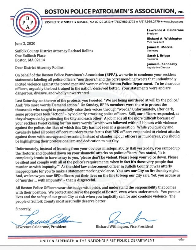 Boston Police Patrolmen's Association (BPPA) tweet media