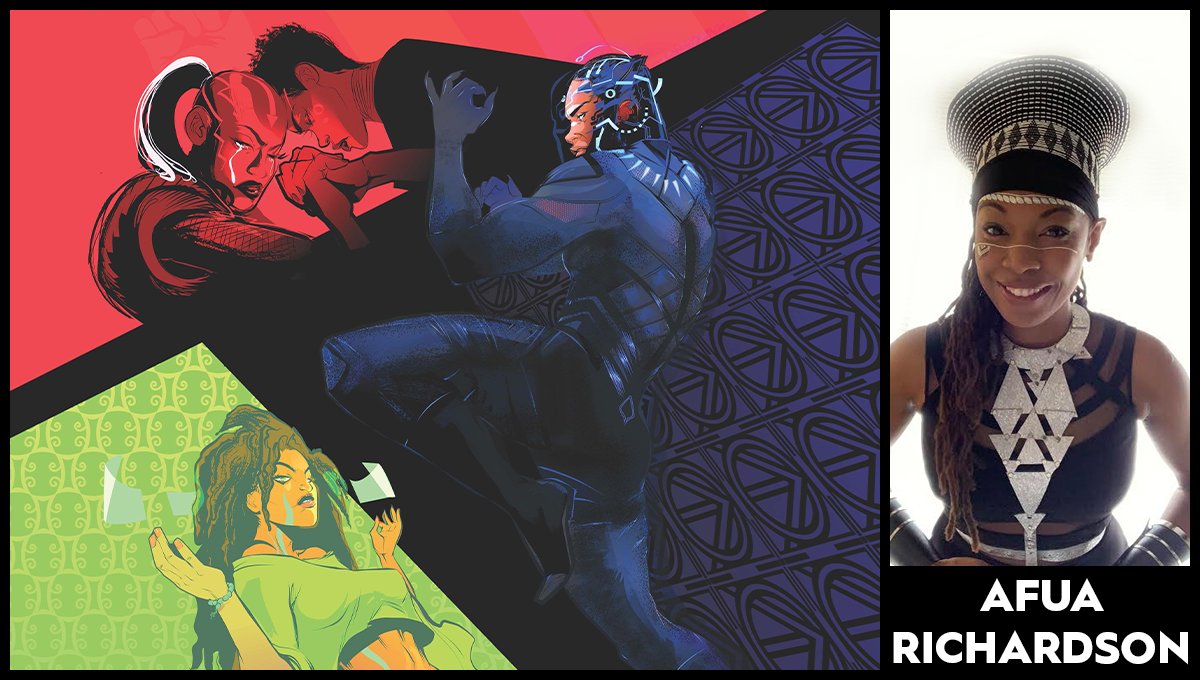 New York Comic Con (@ny_comic_con) on Twitter photo Support comic illustrator Afua Richardson (Black Panther: World of Wakanda, X-Men ’92, Wonder Woman: Warbringer). You can follow her on Twitter <a href="/AfuaRichardson/">Afua Richardson</a> and visit her website: afuarichardson.com Support comic illustrator Afua Richardson (Black Panther: World of Wakanda, X-Men ’92, Wonder Woman: Warbringer). You can follow her on Twitter <a href="/AfuaRichardson/">Afua Richardson</a> and visit her website: afuarichardson.com