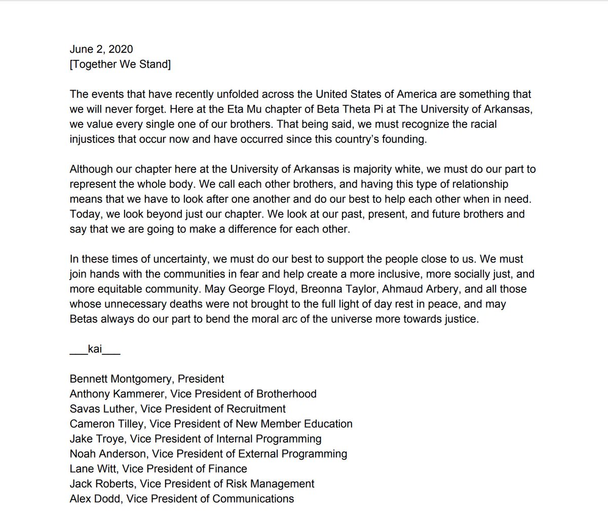 Arkansas Beta (@beta_arkansas) on Twitter photo 