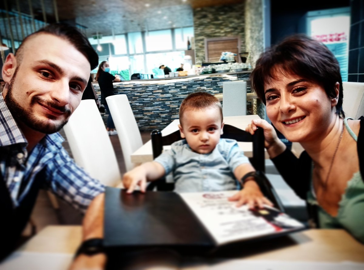 Two years ago, we were waiting for the most beautiful gift in the world, last year we were far from each other, but this year we're all together!
Happy anniversary to the Love of my life. ❤️💙 #family #familyfirst #love #weddingday #anniversary #3years #forever #mylife #MyLove