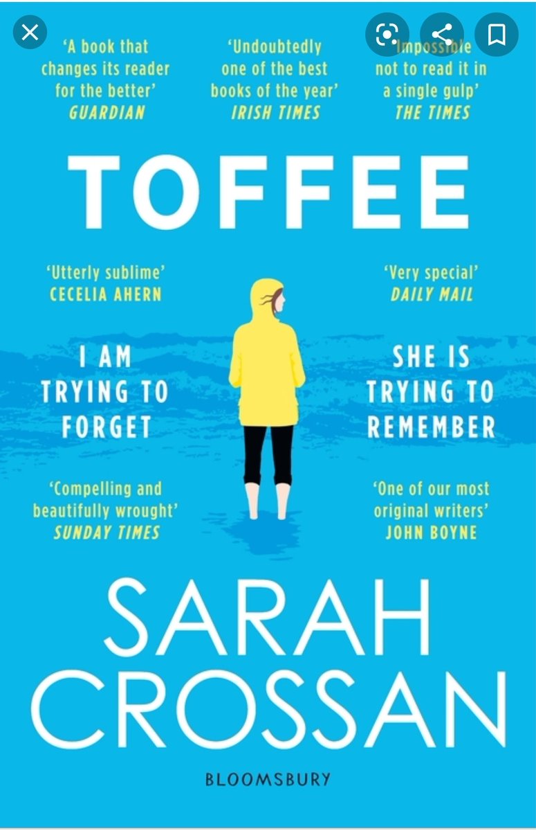 10. ToffeeI love all Crossan verse novels and this is no exception. Serious social issues of domestic violence and dementia handled with respectful, honest, lightly hopeful touch. Highly recommend. Verse novels are brill for reluctant readers as you just tear through them.