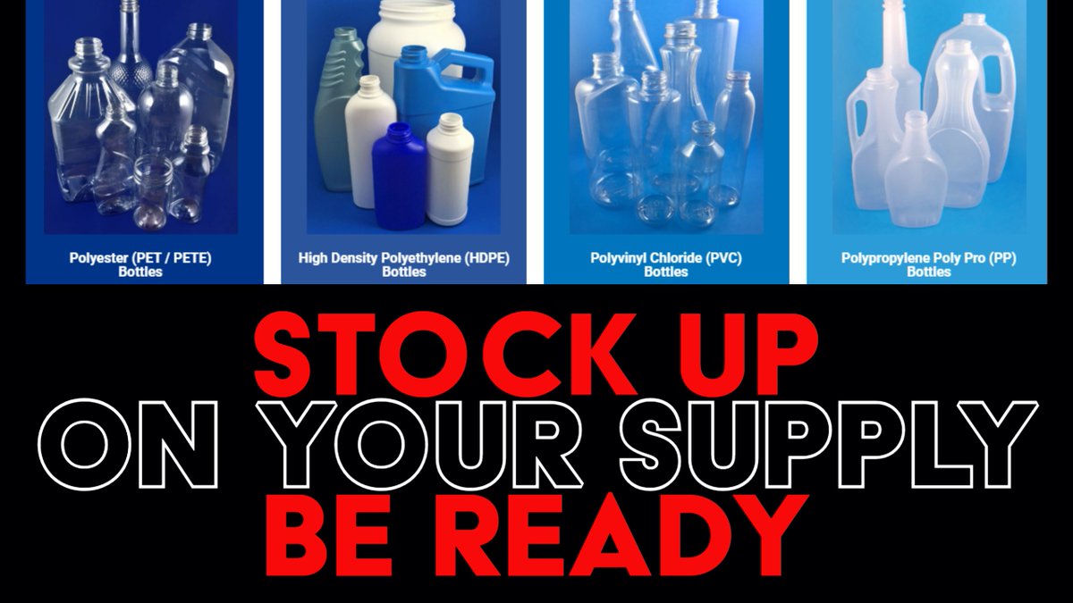 Stock up on your supply BE READY. Don’t get caught waiting for businesses to reopen place orders now. 
#PackagingProducts