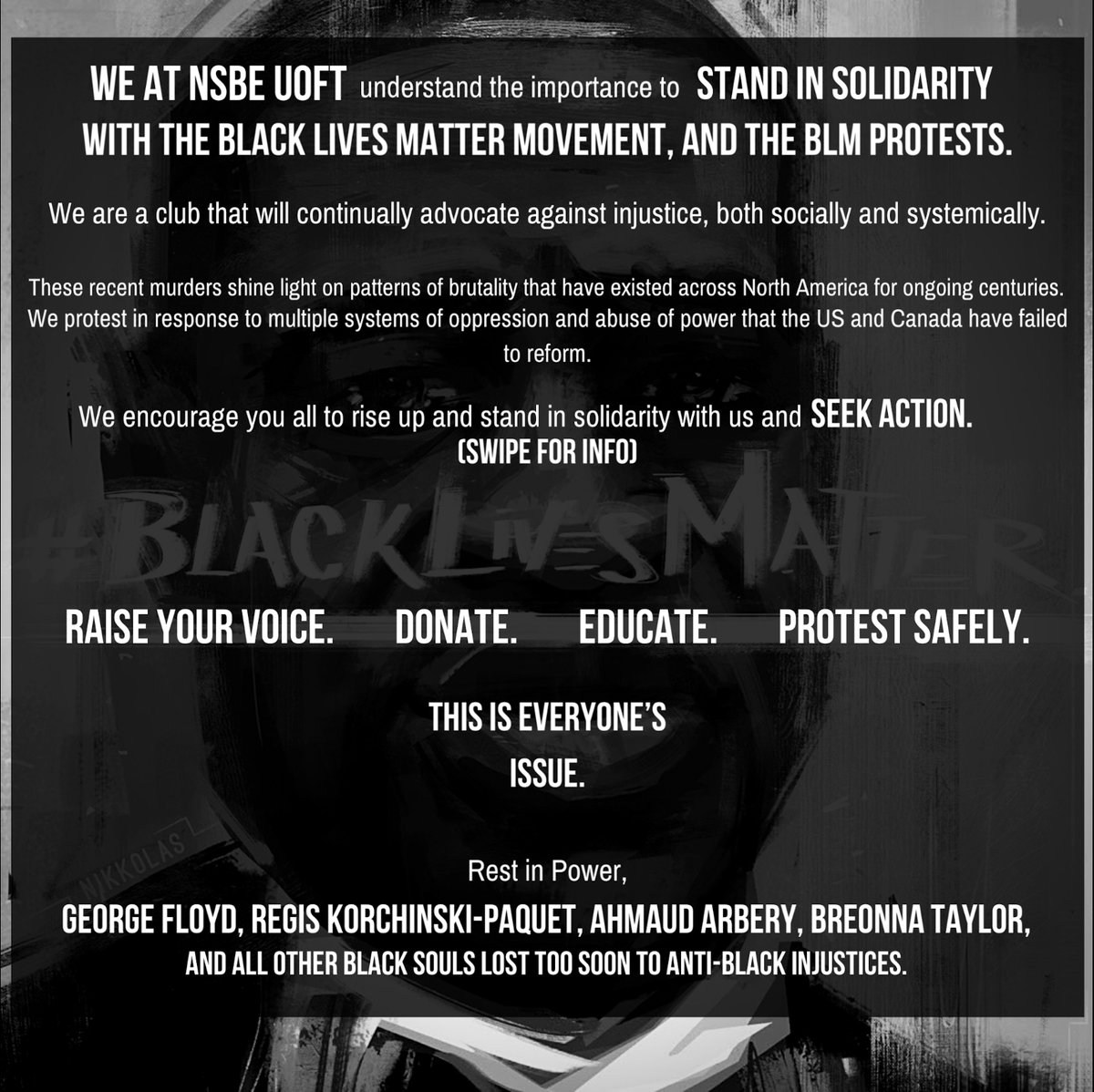 National Society of Black Engineers U of T tweet media