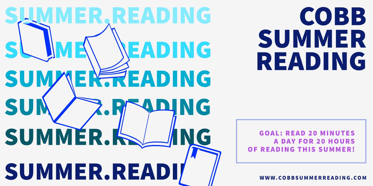 EllenAdams0821's tweet photo. CCSD students can read 20 minutes a day this summer and track it using a new app called Beanstack! Check out how CCSD is partnering with Cobb Public Library for summer reading by visiting https://t.co/fMyNRtgFCQ. @NPKeagles #CobbLME https://t.co/2opSqBZFj6