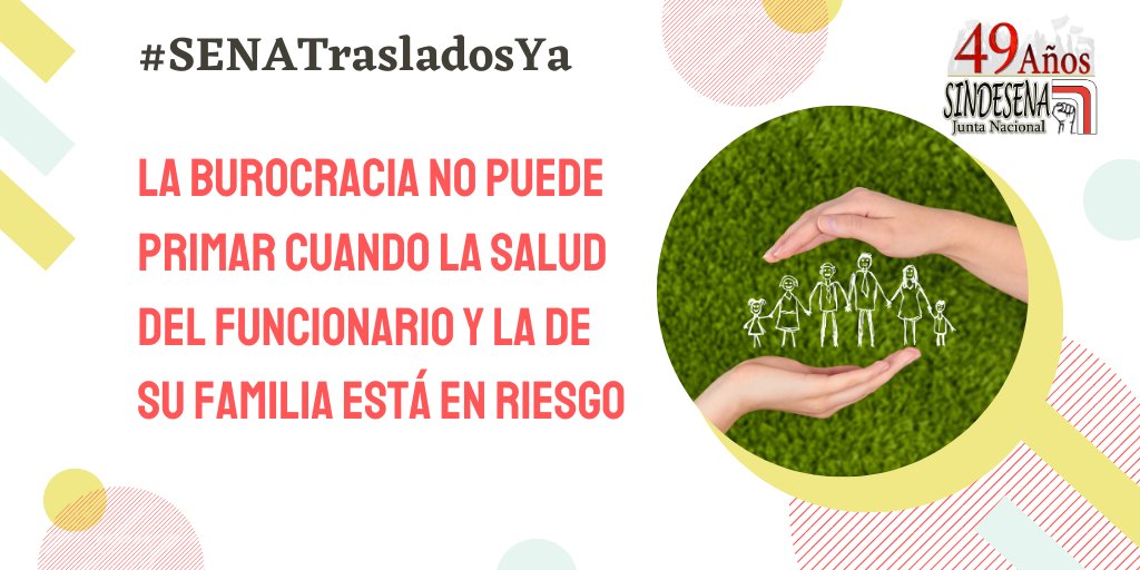 sindesenacol's tweet photo. Hey @SenaComunica, más de 200 funcionarios solicitan traslados por unificación familiar,  es un asunto humanitario. 

Casi 80 mujeres funcionarias solicitan traslado porque tienen sus hijos y/o padres adultos mayores en otros municipios.

#SENATrasladosYa https://t.co/Wtkc98fOS8