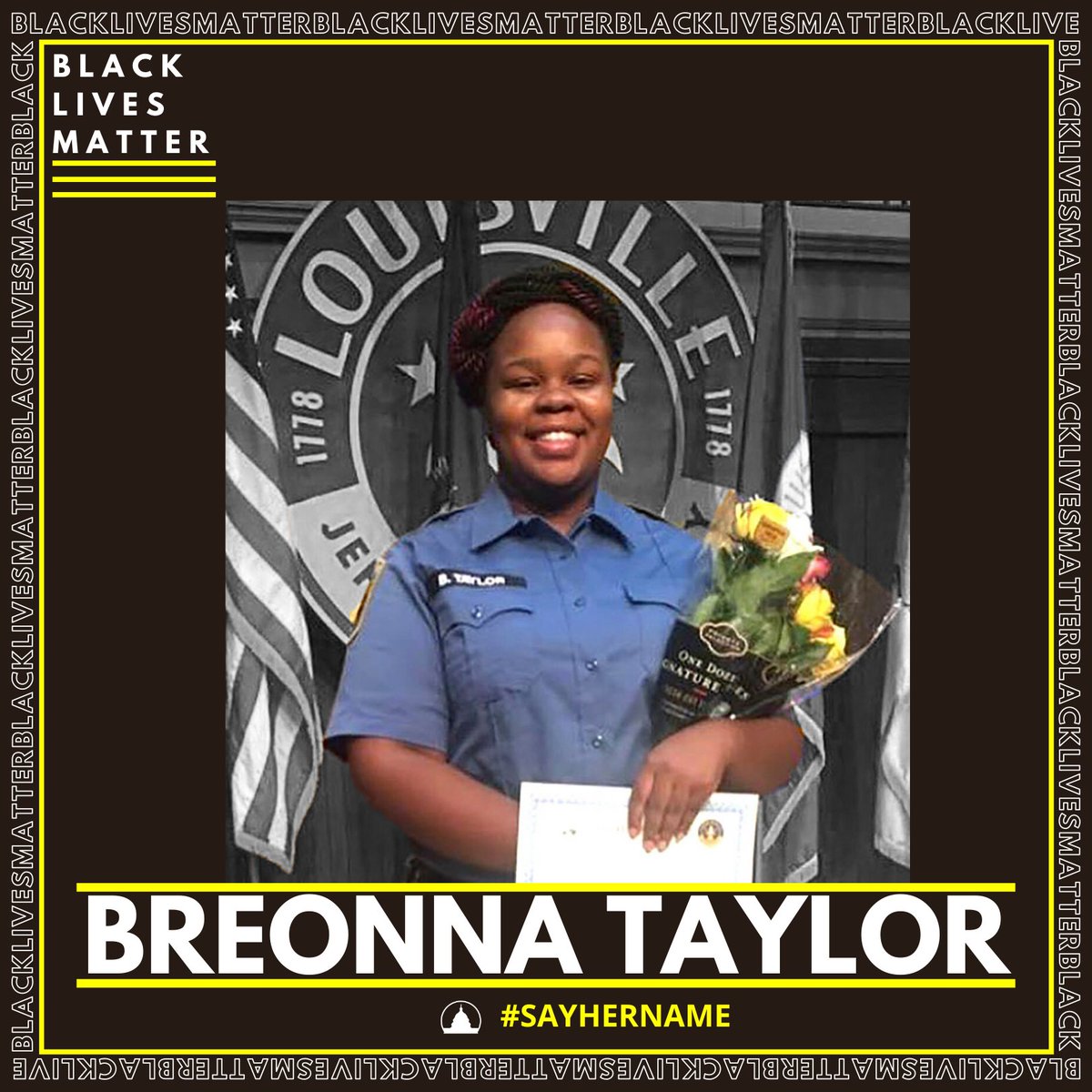 OversightDems's tweet image. #BreonnaTaylor. Don’t forget her. 

Shot EIGHT times while she was asleep in her bed on March 13 when the police broke into the wrong home. 

It’s now JUNE, and the officers involved STILL haven’t been fired or charged. 

We demand #JusticeforBre. #SayHerName