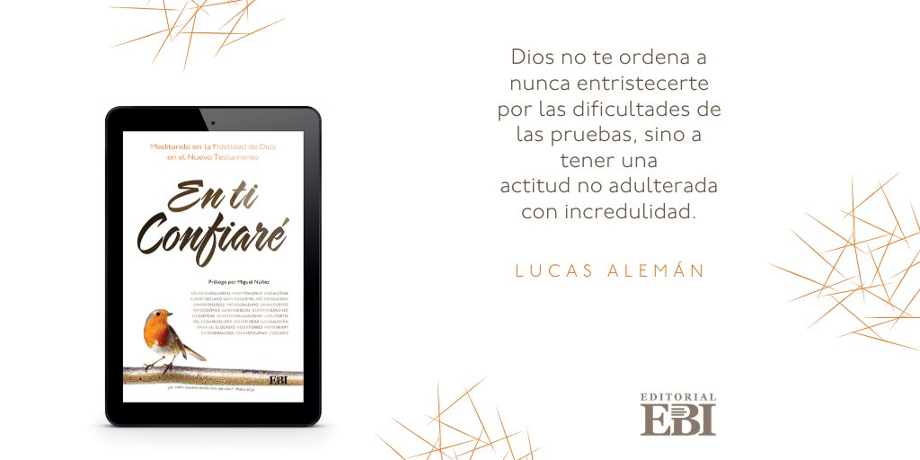 ¿Ya descargaste el libro «En ti confiaré»? Puedes hacerlo en el siguiente enlace: bit.ly/2U5cIR0

#facultadTMSespañol #teólogosypastores